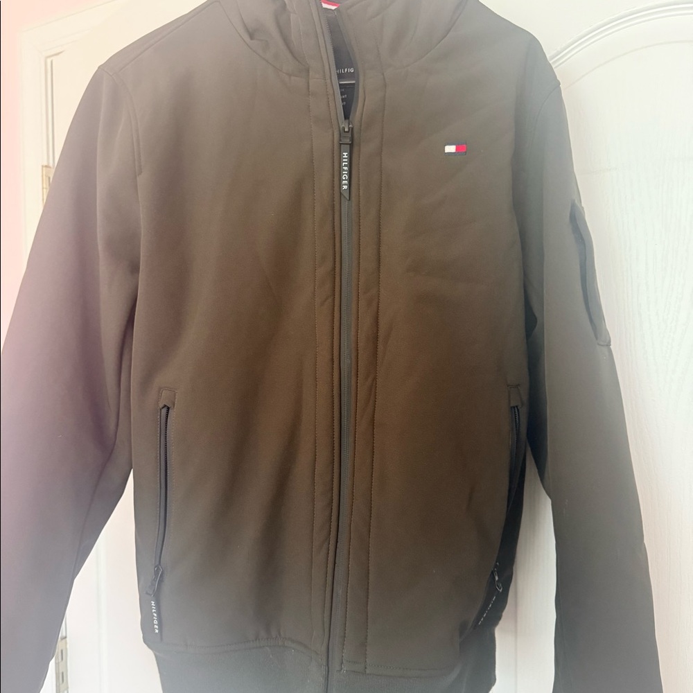 Men’s small olive green TOMMY HILFIGER jacket
